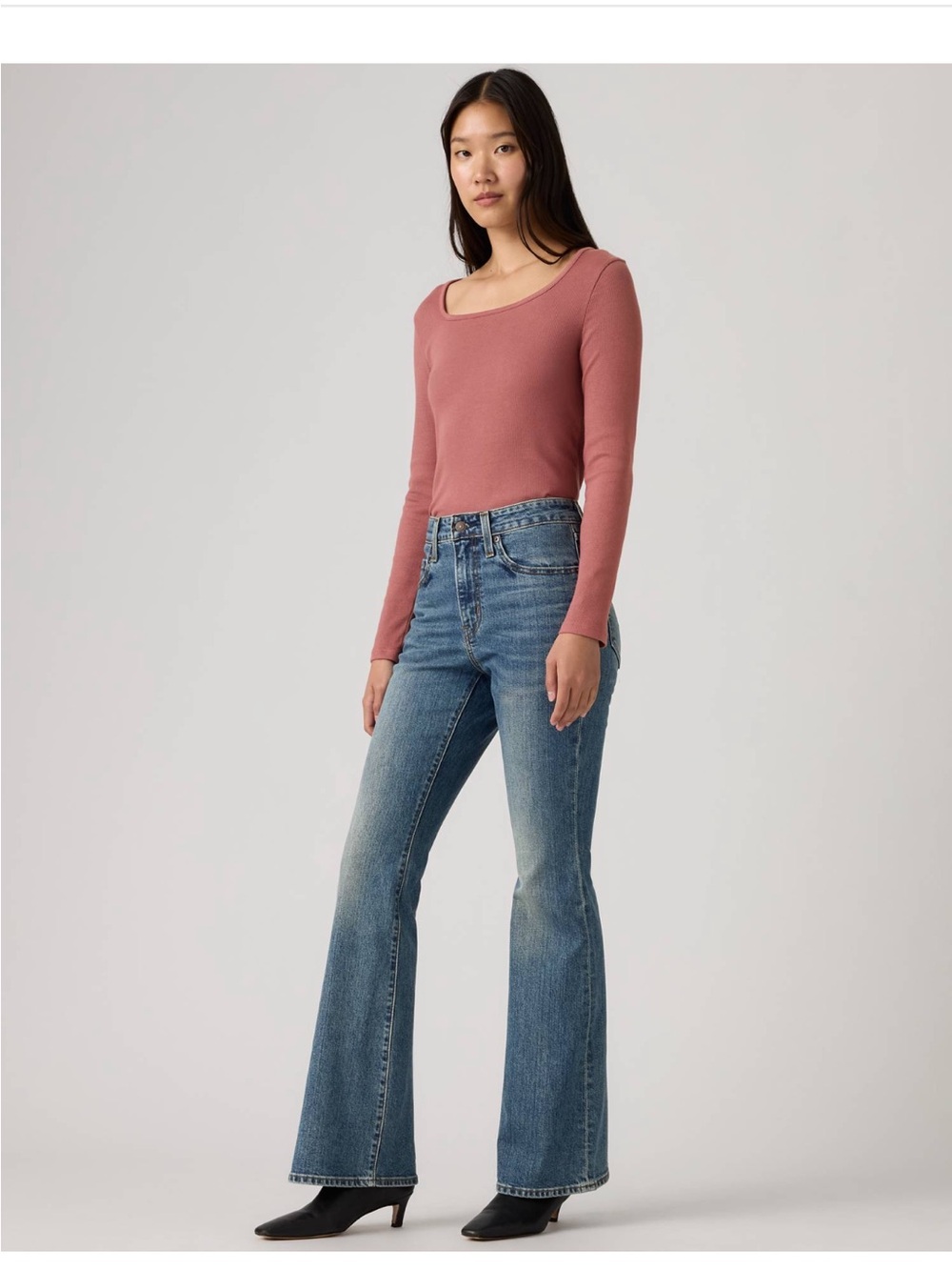 Levi's 726 High-Rise Flare Jeans